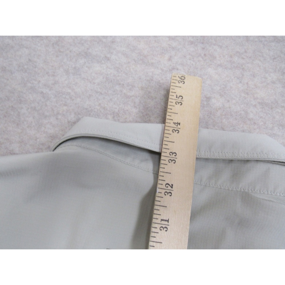 Cabelas Guidewear Fishing Shirt Mens 3XL Tan Long Sleeve UPF 30 Ventilated 3TG - Picture 7 of 7